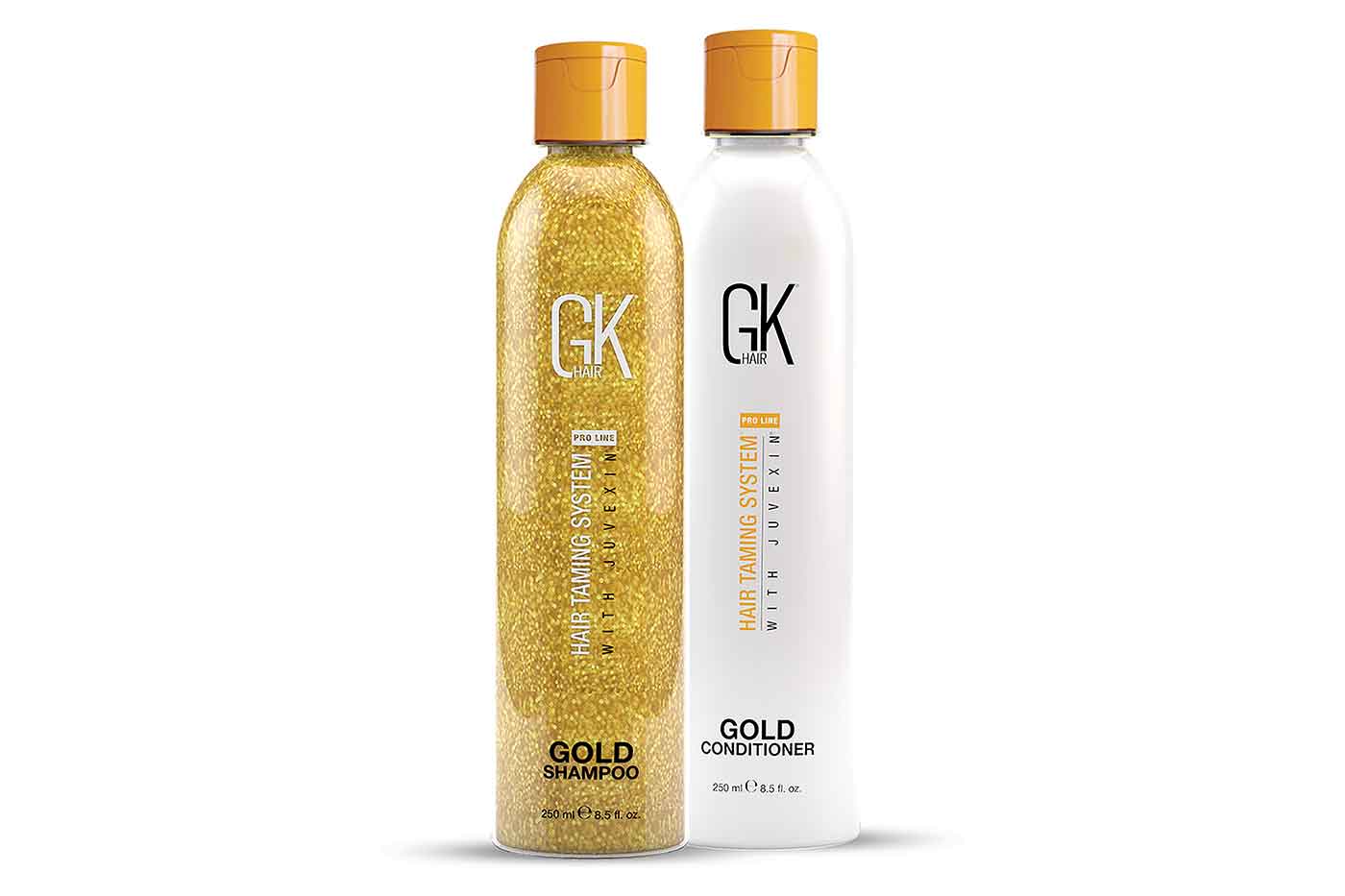 GKHair Gold Shampoo & Conditioner to restore your client’s dry hair